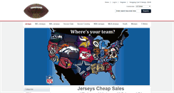 Desktop Screenshot of nfljerseyscheapsales.com